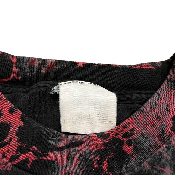 Wisconsin Badgers Vintage TSI University Madison T-Shirt Tye Dye Style Sz Large - Picture 3 of 4